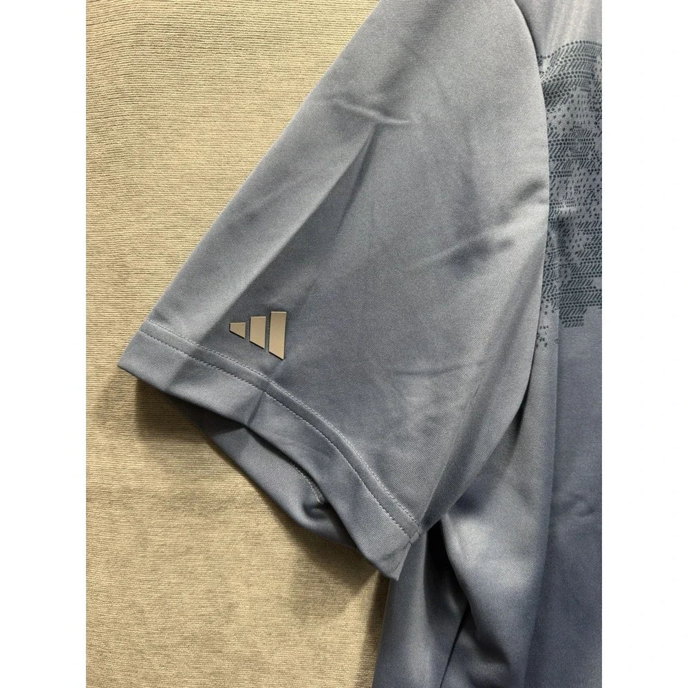 adidas Camo Chest Print Polo Shirt - Short Sleeve.